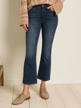dl1961 Bridget Boot crop High-Rise Flare Jeans
